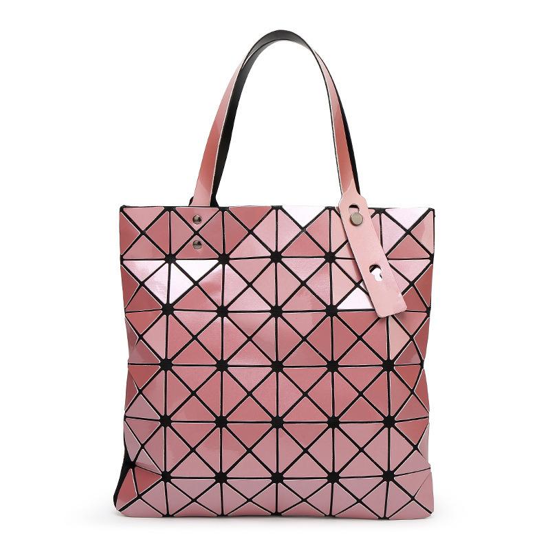 Japanese Laser Bag New Fashion Women's Bag Sequined Geometric Diamond Bag Trendy One Shoulder Handbag Bag