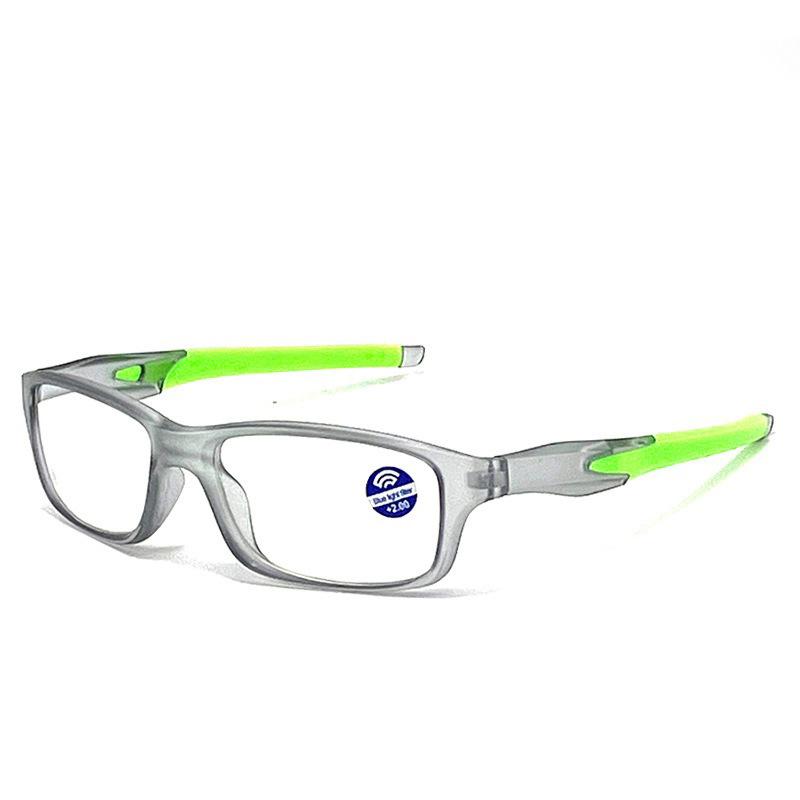 Women Men Sports Reading Glasses Fashion Ultralight HD Presbyopia Unisex Square Blue Light Blocking Eyeglasses +0+1.0+1.5+4.0