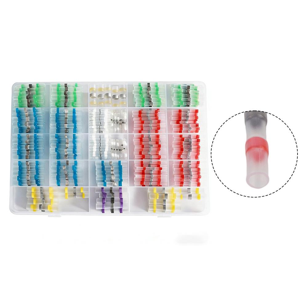 400pcs/set Solder Seal Heat Shrink Terminals Waterproof Wire Connectors For Automotive Systems Repair Accessories