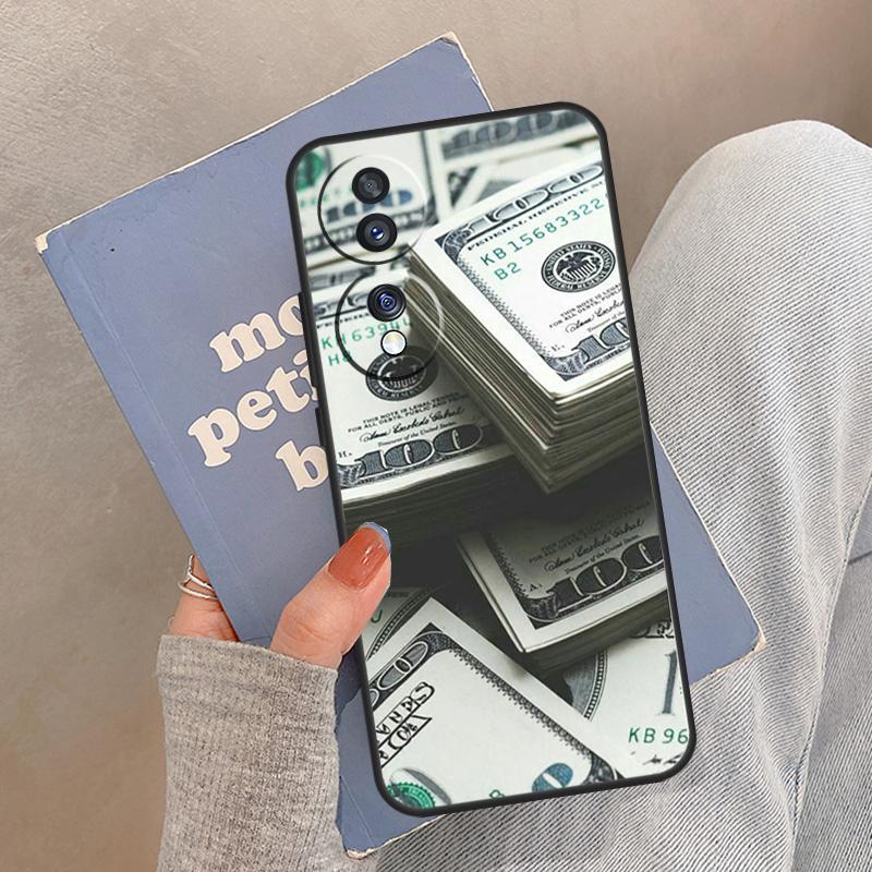 Dollars Money For Honor Magic 8 Pro 5 6 7 Lite Case For Honor Win RT 400 200 90 70 X8c X8b X9a X9b X9c X9d