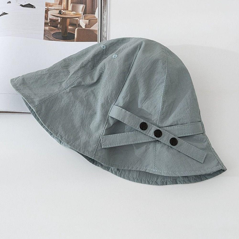 Quick Dry Bucket Hat Lightweight Fisherman Hat New Beach Hat  for Women and Girls