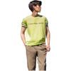 Calvin Klein Casual Commuting Letter Print Comfortable Short Sleeve T-Shirt Men Tops Apple-Green J321612-LKQ