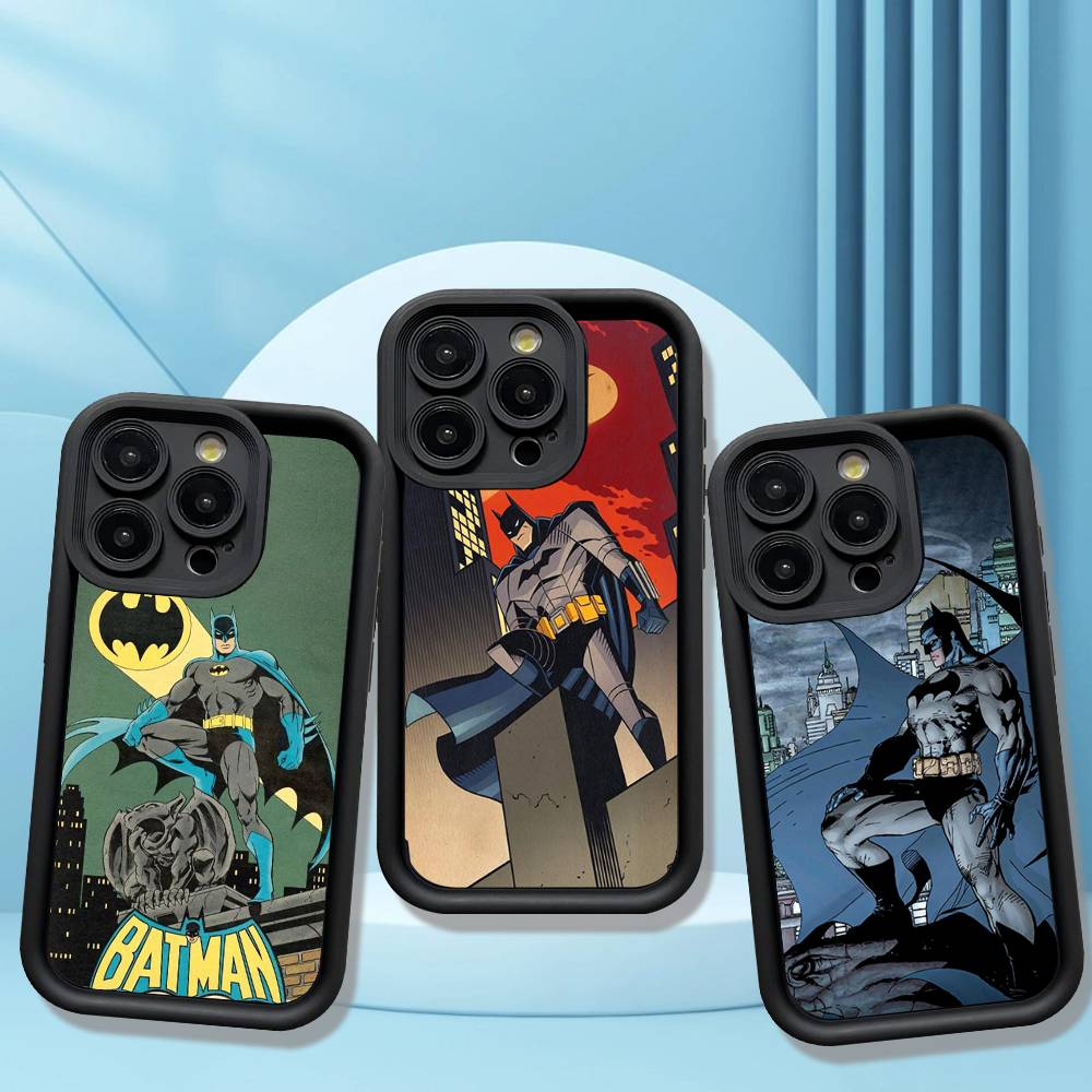W-Batmans-r Phone Case For IPhone 17 16 15 14 13 12 11 Pro Max Plus Mini Luck Cover