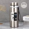 Stainless Steel Insulated Thermos Cup: Large Capacity, Portable for Tea & Water - Perfect for Men and Women, Ideal for Outdoor, Car, and Office Use