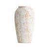 Shu Men Chinese Wabi-sabi Style Ceramic Vase for Dried Flowers – Retro Coarse Pottery Ornament for Living Room Decor.