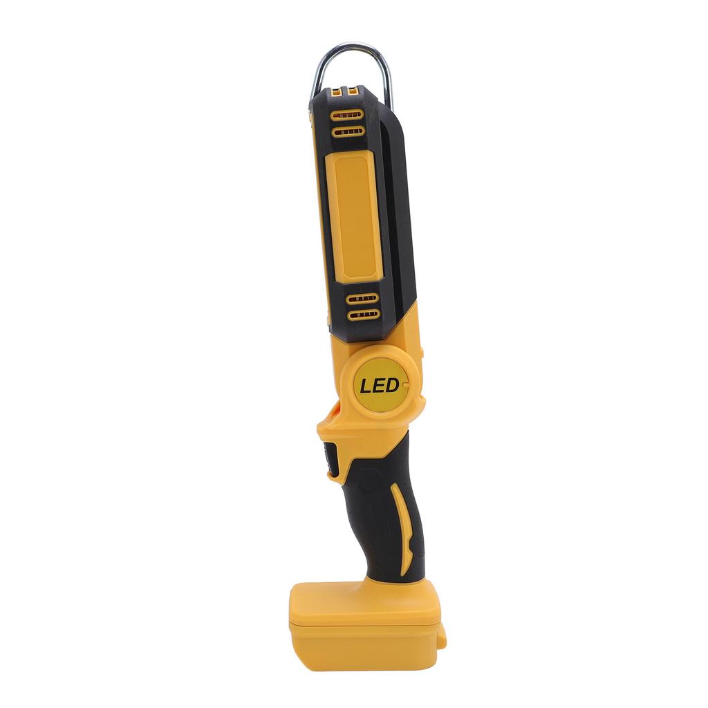 Cordless LED Work Light 25W 2 Brightness Gears Adjustable Angle Battery Powered LED Work Light with