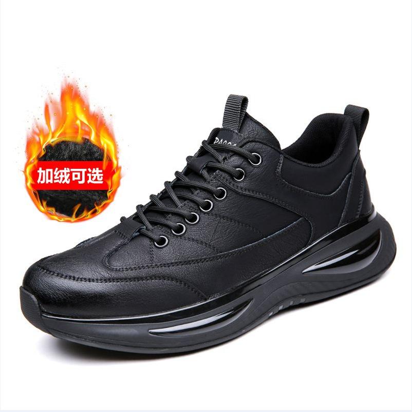 

Обувь Весенне-Осеннего Тренда Модная Мужская Повседневная Спортивная Кожаная Обувь Мужская Деловой Повседневный Обувь 44