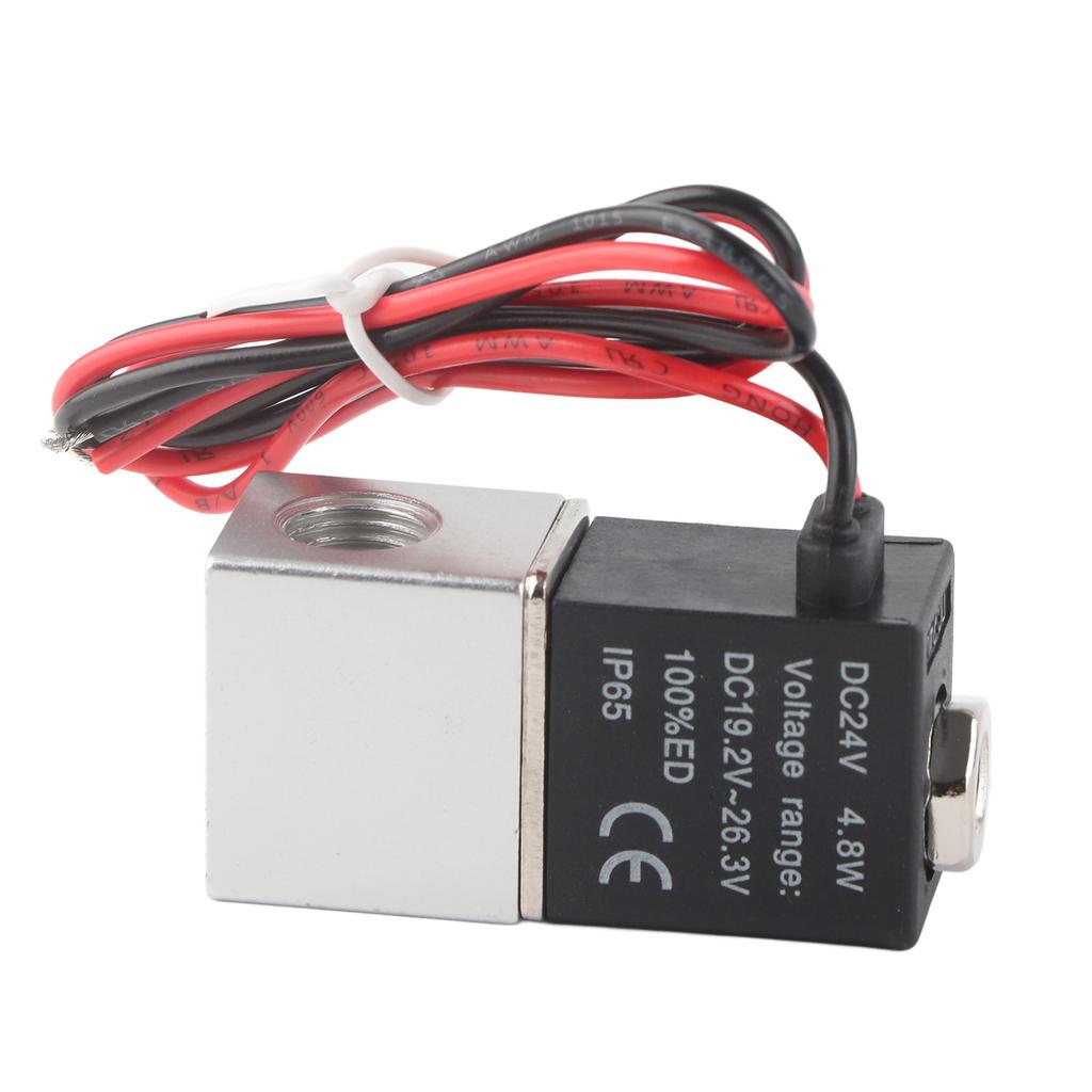 24V DC Fast Response Electric Solenoid Valve 2 Position 2 Way Air Water OilG1 4