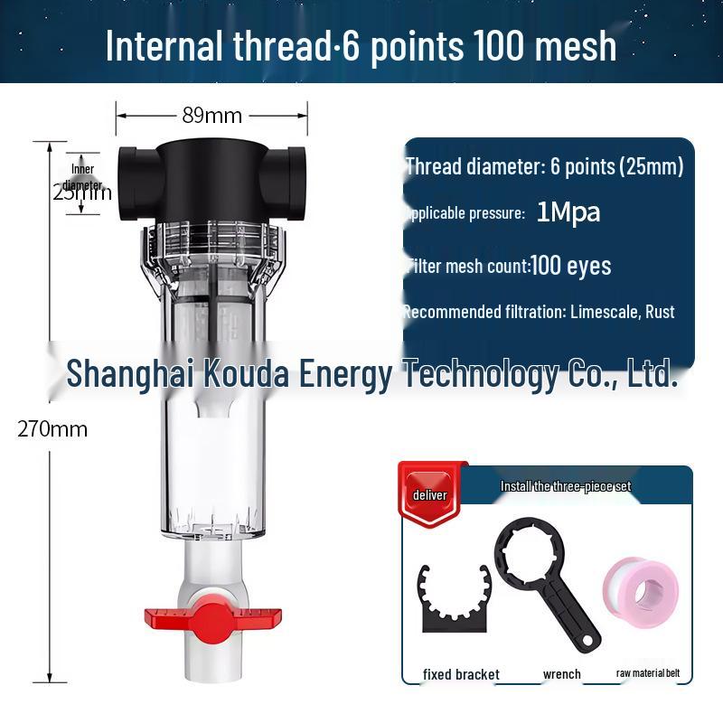 Aquarium Auto-Reinigungs-Fischabfallfilter mit selbstentleerendem Sand-Vorfilter