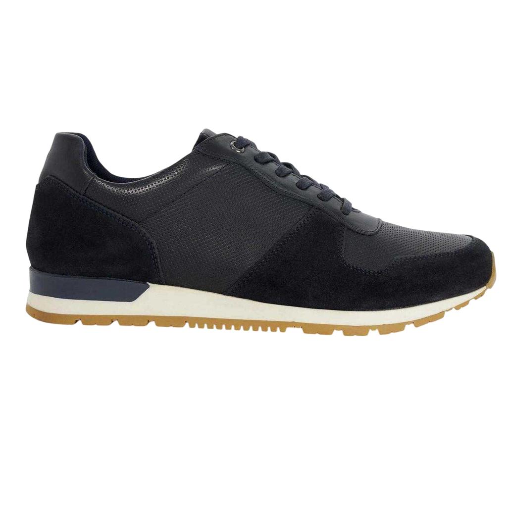 Dune London Mens Toronto Suede Trainers