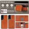 Magnetic 2 - In - 1 Case Wallet for Samsung S24 - 25 Series, Shockproof & RFID Blocking, 9 - Card Storage & Stand