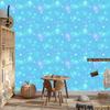 Watercolor Galaxy Wallpaper Turquoise and Azure for Living Room and Bedroom 50x1000