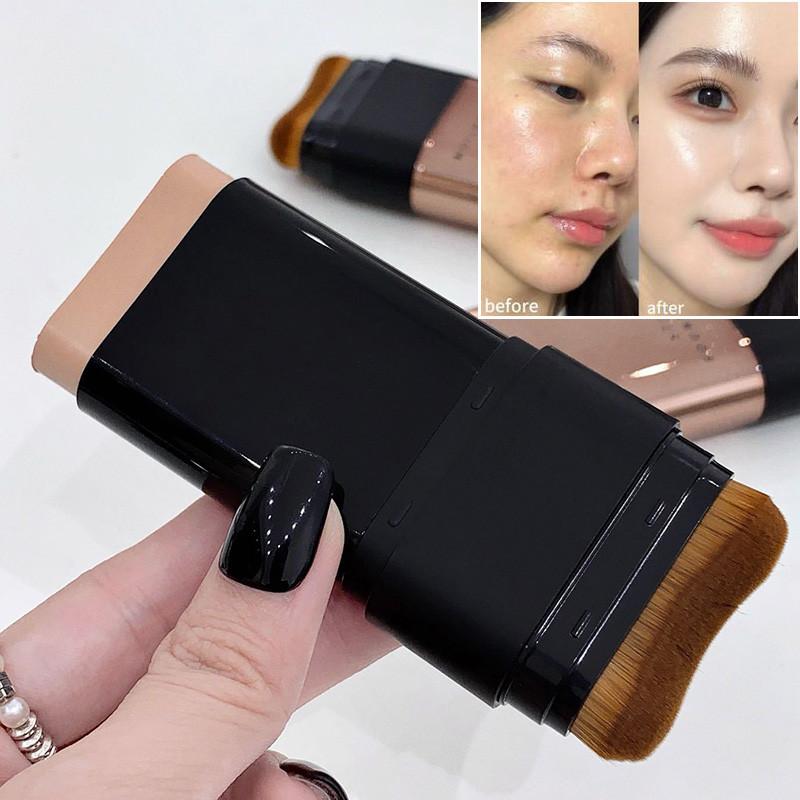 Sztyfty do podkładu naturalnie kontrolują wydzielanie sebum, rozjaśniają koloryt skóry, korektor, konturowanie, wodoodporne, utrwalające, codzienne kosmetyki, modny makijaż dla kobiet