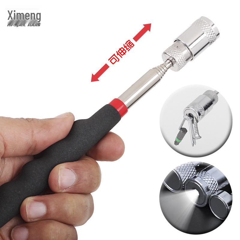 8LB Retractable Magnetic Pickup Tool with Light for Auto Repair