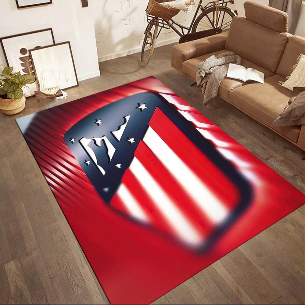 Atletico Madrid Carpet Perfect For Outdoor Decorate Room Dormitory Dining Room Antislip Rug Decorate Offices Best For Christmas