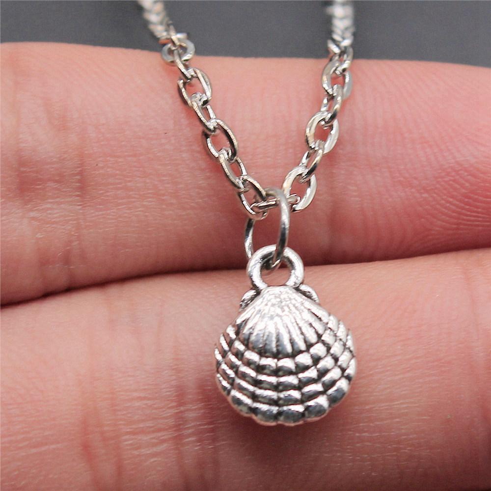 Schildkröte Seestern Muschel Anhänger Antik Bronze Metall Brautkragen Halskette für Strandhochzeit Trendiges Geschenk