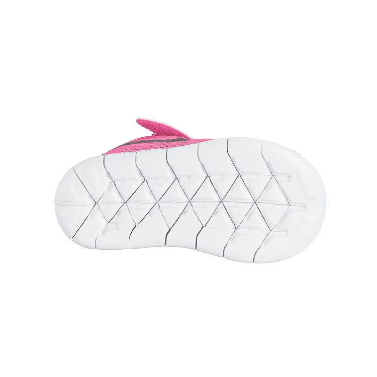 Nike Free RN TDV Pink Blast Baby Sneakers Metallic-Silver White Black 834042-600