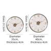 Decorative Shell Wall Clock Luxury Modern Wall Watch Silent Aesthetic Large Clocks Minimalist Nordic Elegant Living Room Watches