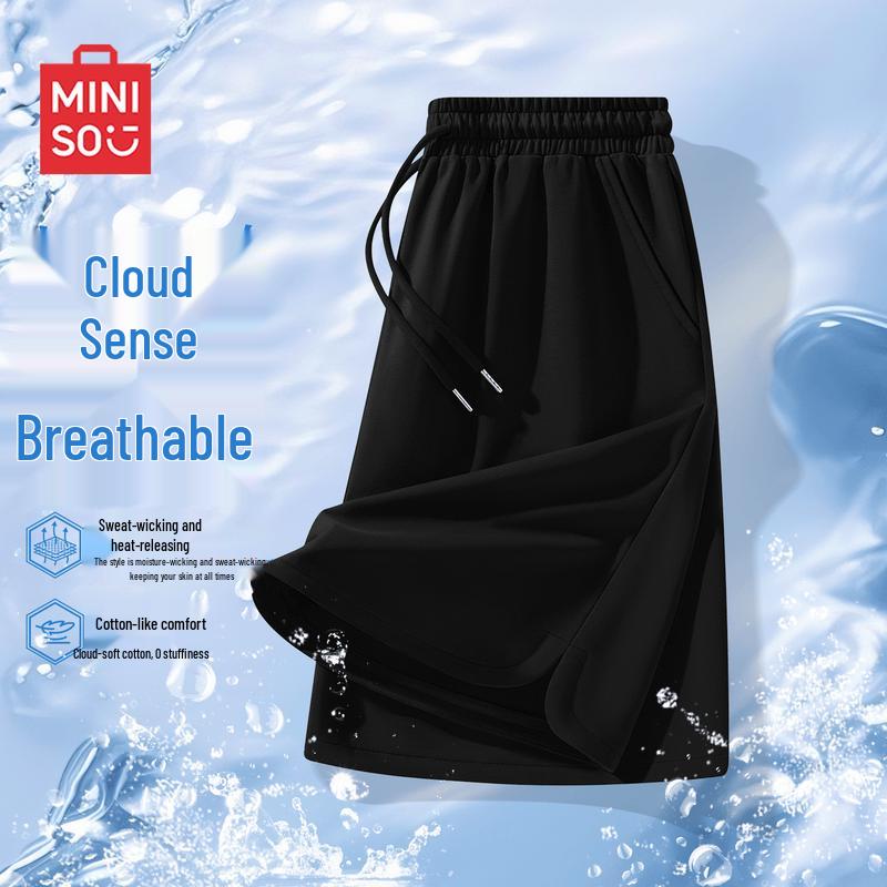 

MINISO Men s 220G Summer Knit Shorts M