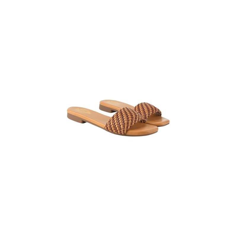 Shoetopia Smart Casual Tan Flats For Women & Girls /Eu38