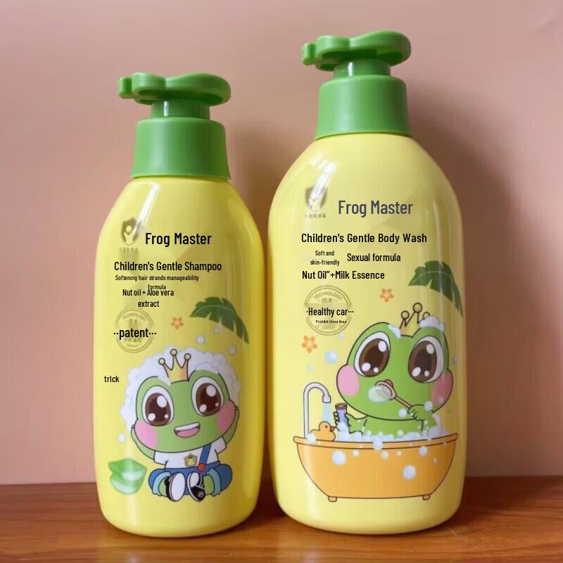 

Шампунь и гель для душа «Лягушонок» для детей