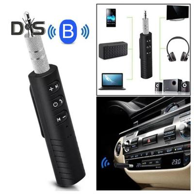 Ricevitore universale compatibile con Bluetooth, chiamata in vivavoce, cancellazione del rumore, mini ricevitore audio wireless ricaricabile AUX da 3,5 mm