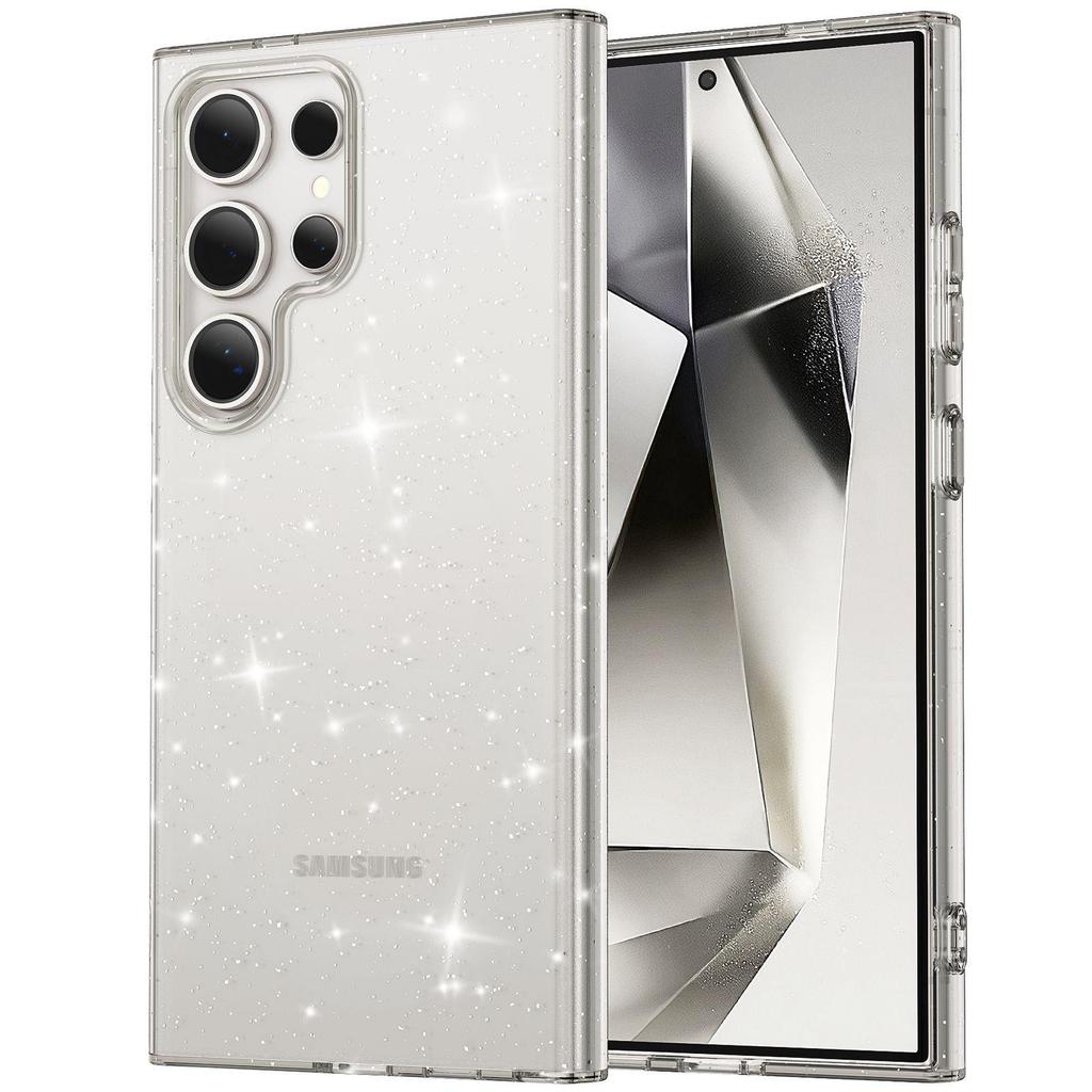 Compatible Samsung Phone Case: S25 Ultra, S24 Starry Sky Glitter, S23 Antibacterial, A56 Protective, A26 Transparent.