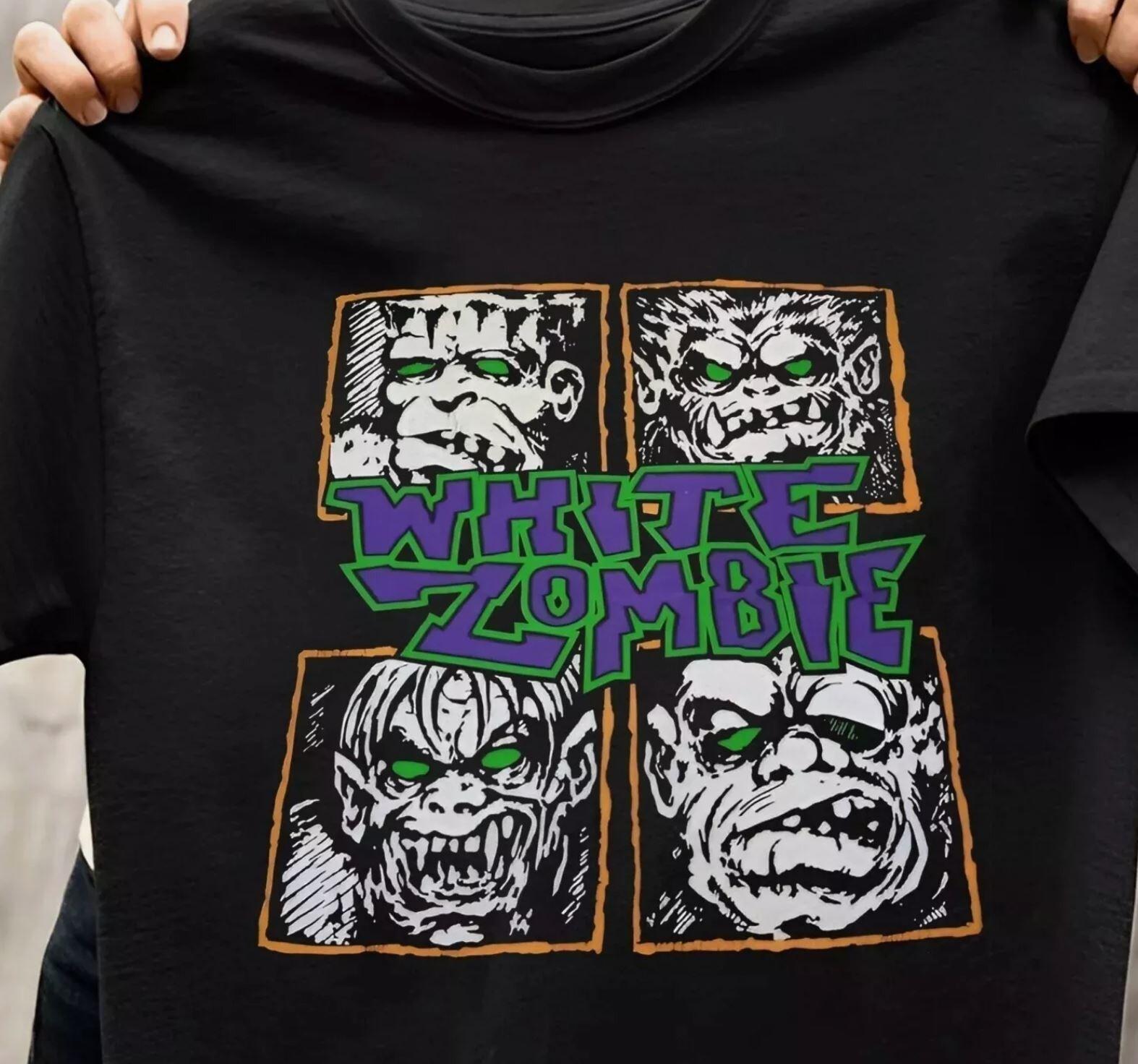 Hot White Zombie Album Shirt Hot Men S-4XL T-Shirt S