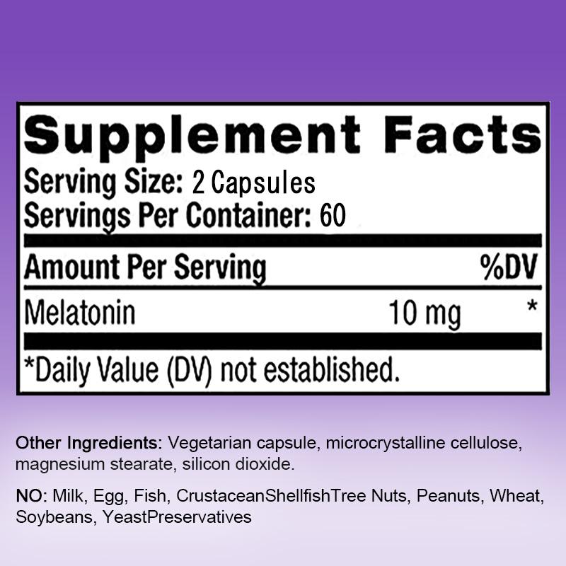 Magnesium stearate,Sleep Support Supplements, 120 Capsules