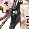 G-Shock Casio G-SHOCKBABY-G series retro cool small square LCD display shockproof and waterproof watch Japanese and Korean GW-M5610-1BGD-560-1PRD