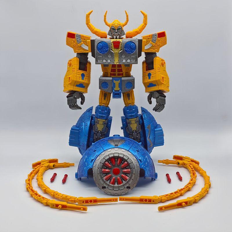 30cm Unicron Planet Transforming Robot Action Figure Cosmic Devourer Dark Unicron Deformable Planet Mode Collect Model Toy Gifts