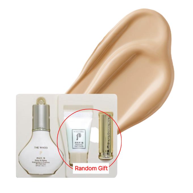 The history of whoo Gongjinhyang :Seol Rozjaśniający Krem BB Ochronny UV 40 ml Zestaw Pojedynczy i Specjalny (4 Opcje)