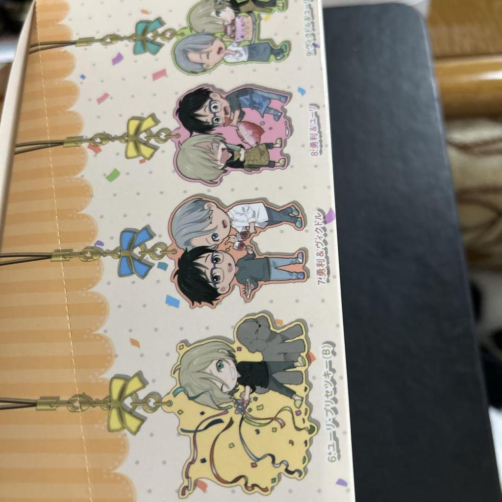 [USED] Yuri!!! on ICE Acrylic Keychains - 9 Types