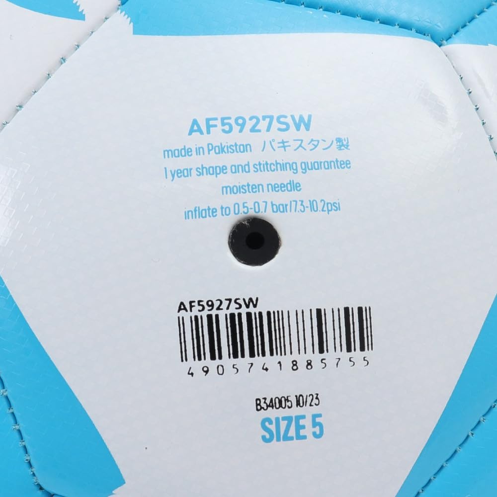 Adidas TIRO Club Soccer Light Blue and Size 5 Machine-Stitched Ball, White,