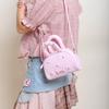 Handheld Small Bag - Exquisite Women's Casual Tote Bag with Shoulder Strap, Korean-style Checkered Bag
