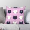 Luna And Artemis Square Pillowcase Polyester Linen Velvet Creative Zip Decor Room Cushion Cover Wholesale