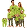 Christmas Prints Family Matching Long Sleeve Tops+Pants Set Family Matching Sets