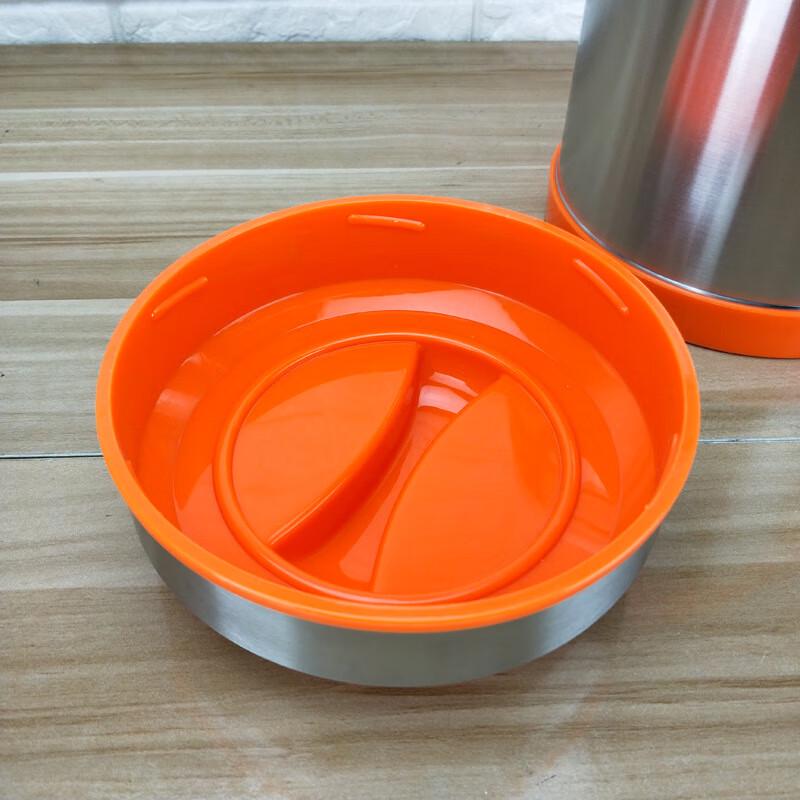 ZISIZ Stainless Steel Insulated Multi-Layer Soup Container