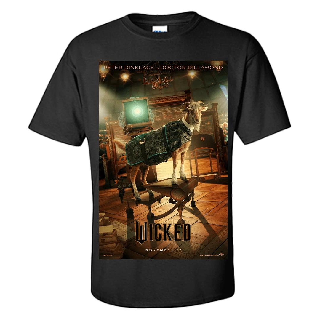Wicked The Musical T Shirt Wicked Movie Doctor Dillamond Shirt Graphic Tee S-3XL XL