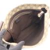 Used GUCCI GG Supreme Shoulder Bag 201446 PVC Coated Canvas Leather Beige Brown Used Unisex