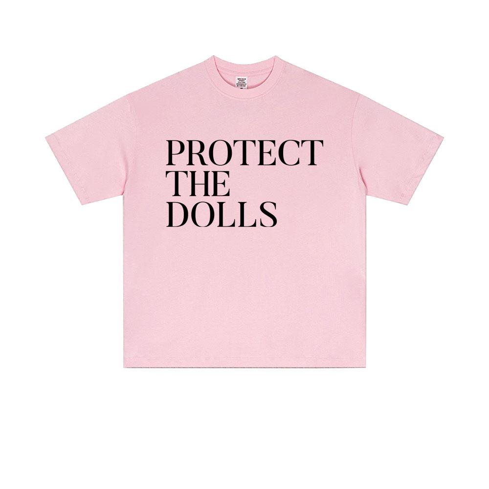 2026 SpringSummer Pedro Pascal Protect The Dolls Design Mens and Womens Fashion Retro TShirt