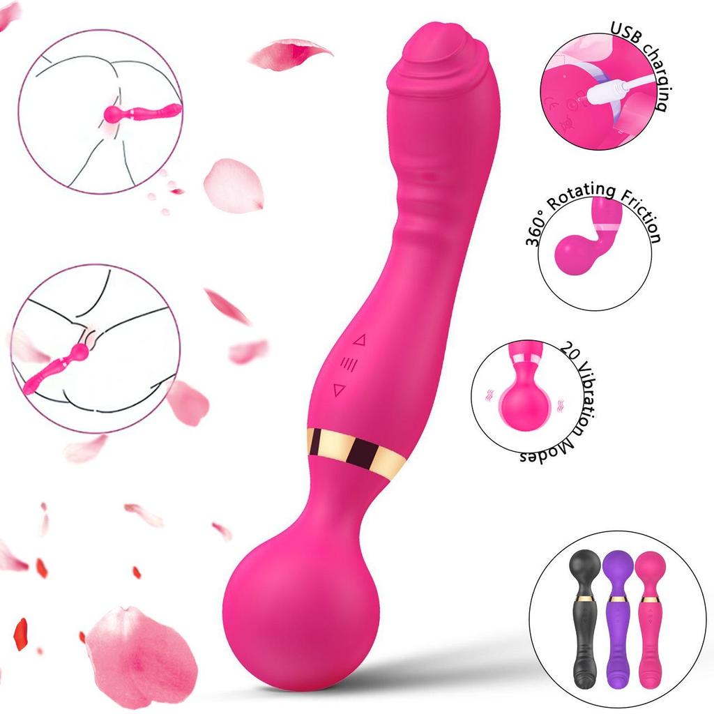 Popular Double-Headed AV Vibrator for Women - Intimate Adult Toy