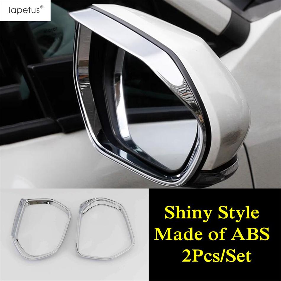 Car Rearview Mirror Rain Eyebrow Shade Rainproof Frame Decoration Cover Trim Accessories For Toyota Yaris Cross