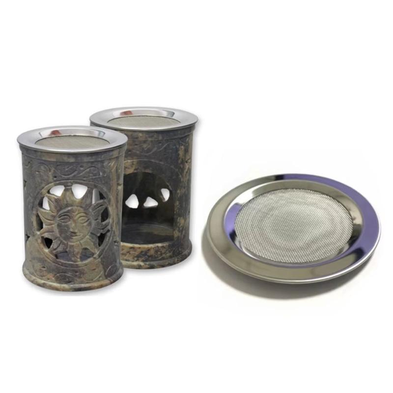 Universal Incenses Sifter Sieve Easy Installation Heat Resistant Incenses Strainer Stainless Steel Sieve for Oil Burners