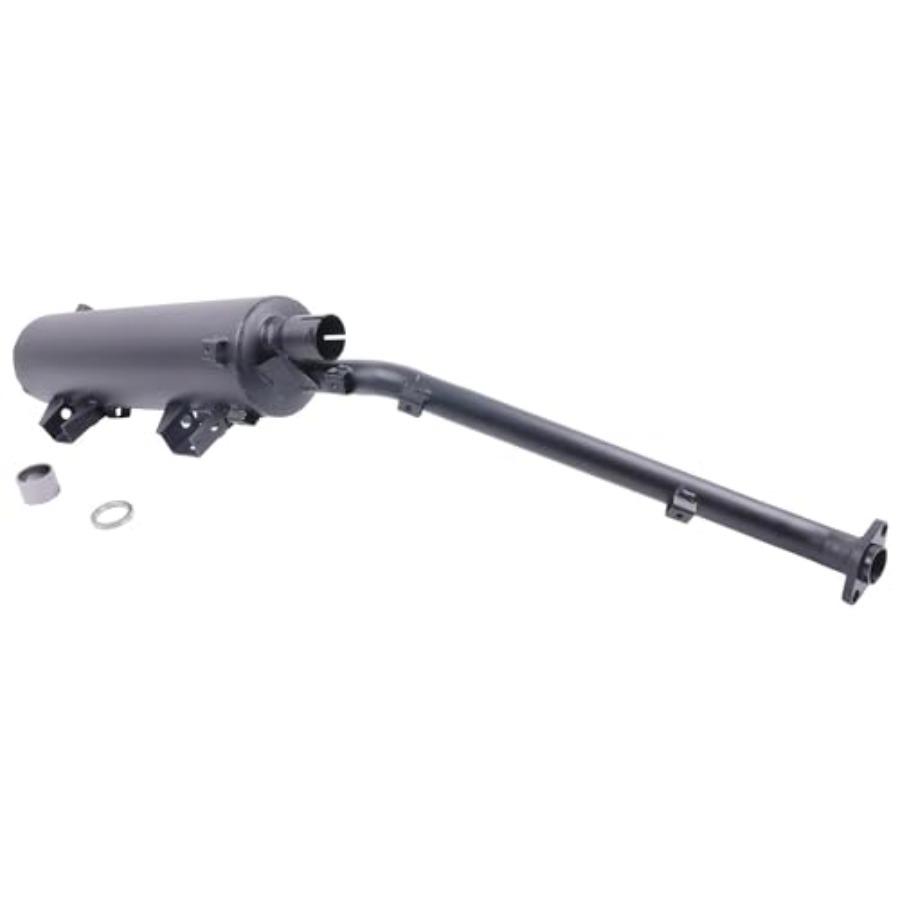 Exhaust Muffler Compatible with Kawasaki Brute Force 750 KVF750A KVF750B KVF750C KVF750D KVF750E KVF750F 4X4 4X4I Carb Injector