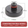 1/4Pcs Car Rubber Jack Pad Adapter for Tesla Model Y/3 – Chassis Stand Pucks with Storage Bag (Car Accessory)