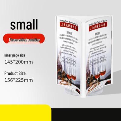 Rotating Desktop Display Sign Holder
