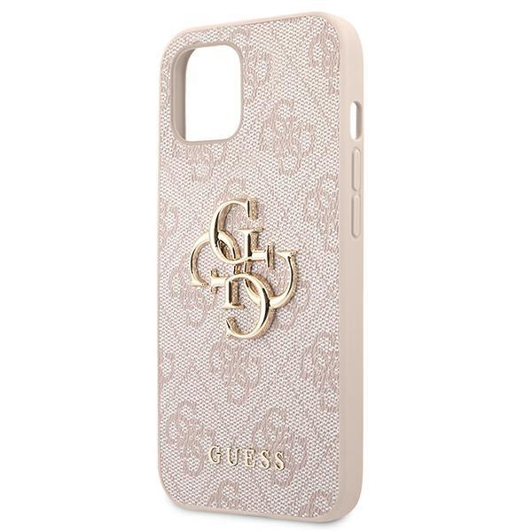 Guess Guhcp13M4Gmgpi Iphone 13 / 14 / 156.1 Różowy/Pink Hardcase 4G Big Metal Logo