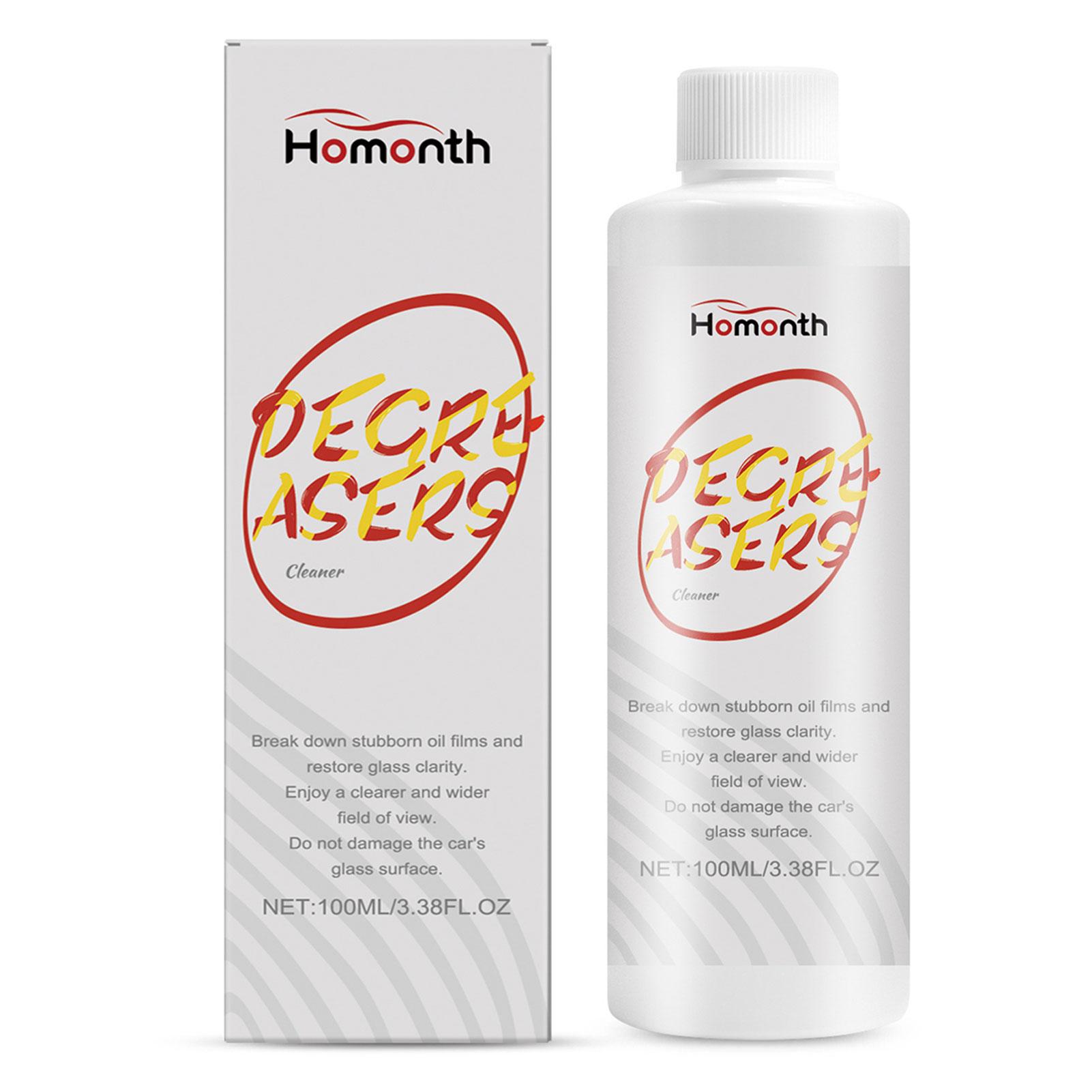 100ml Car Glass Oil Film Cleaning Agents,Glass Cleaner,Windshield Cleaner Oil Film Remover For Glass Surfaces