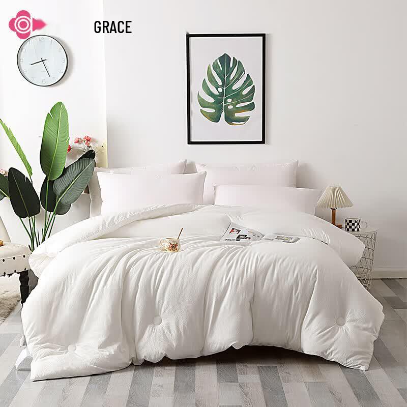 Grace Washed Cotton Tussah Silk Duvet 200x230cm